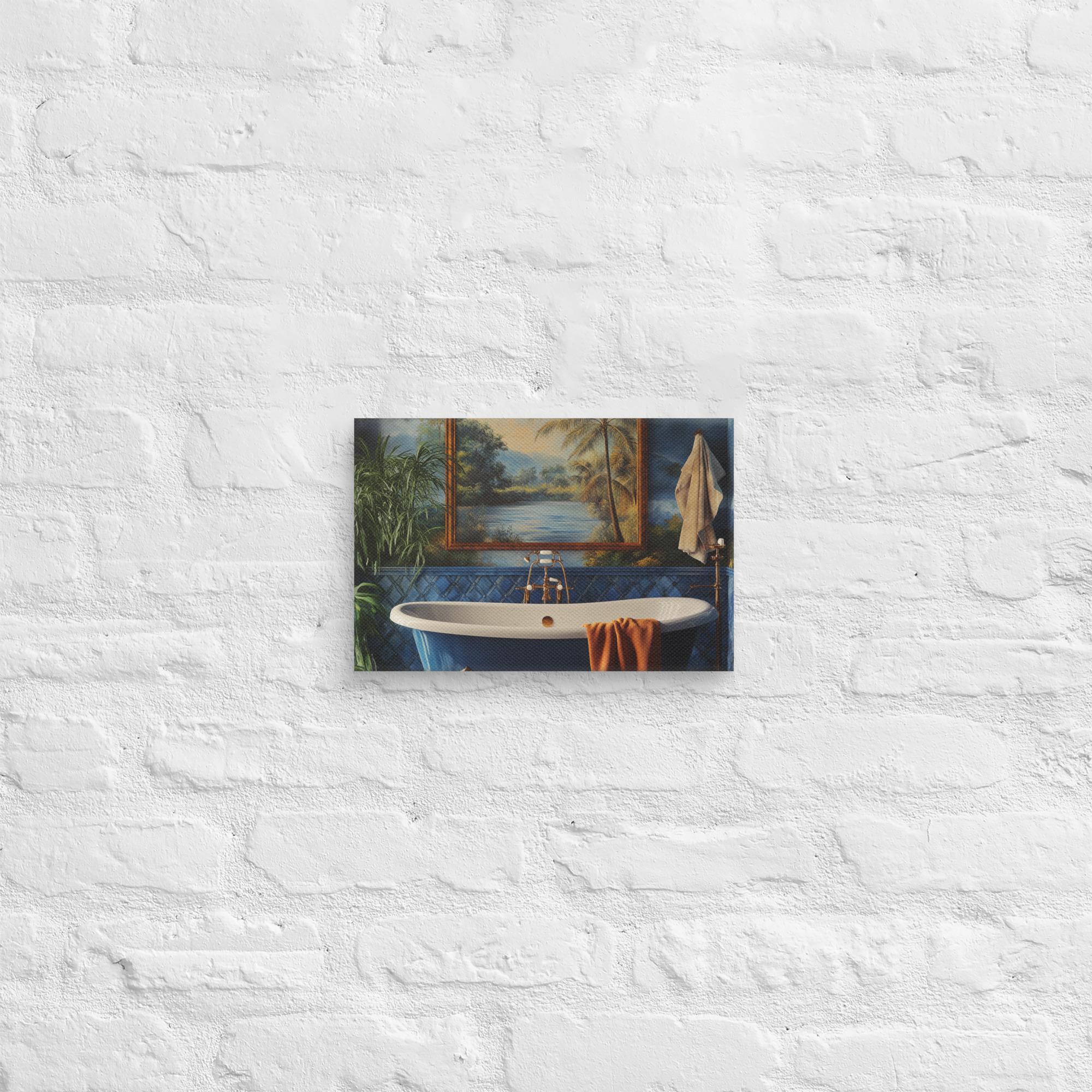 Tropical Oasis Retreat Canvas 38