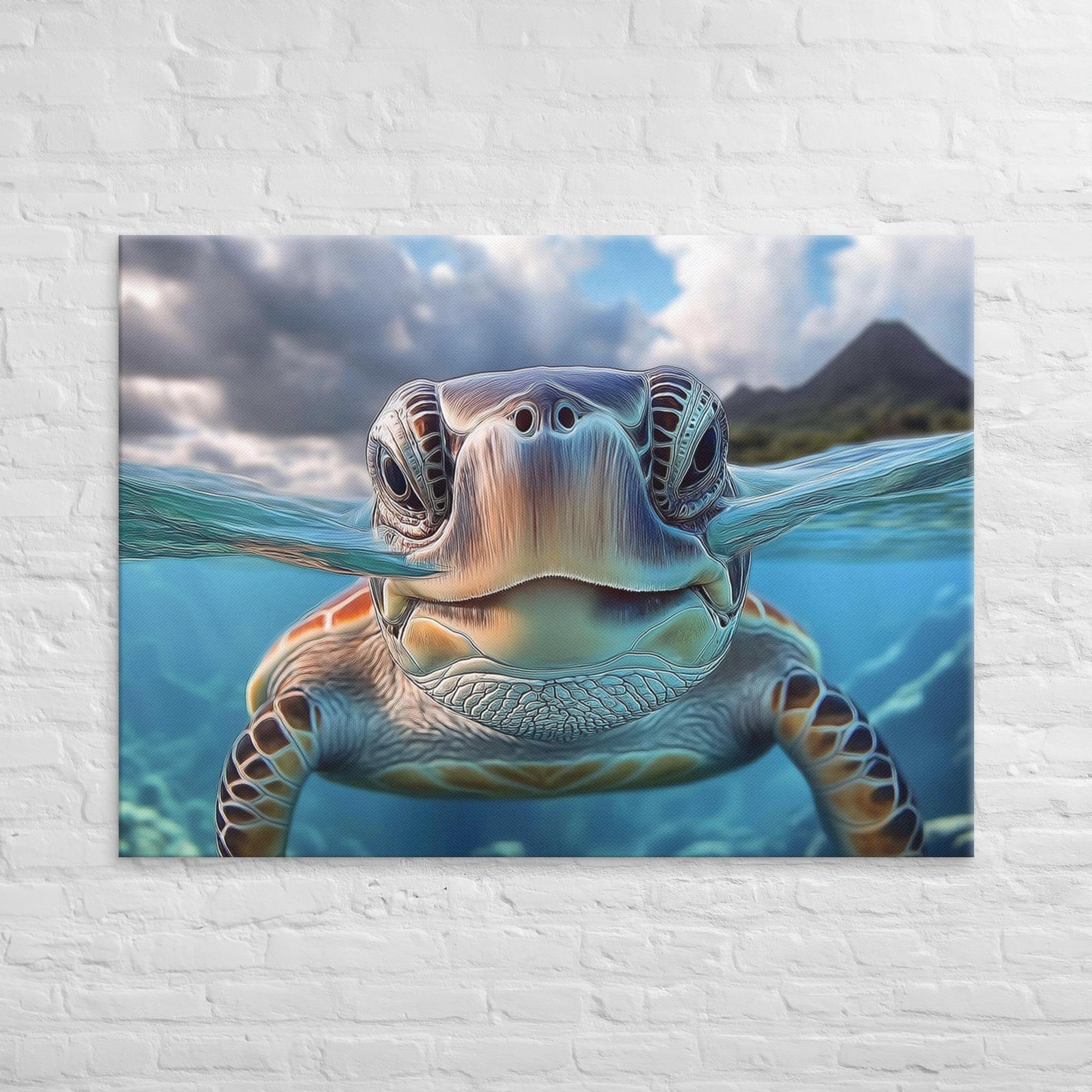 Ocean's Guardian Canvas 35